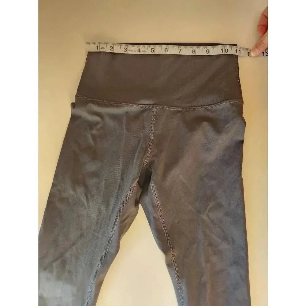 Lululemon Wunder Under High Rise Gray Leggings Size 4. - Picture 5 of 7